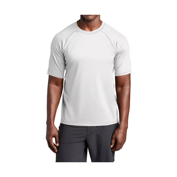 Men's PosiCharge Short Sleeve UV Protection Quick-Dry Rashguard T-shirt