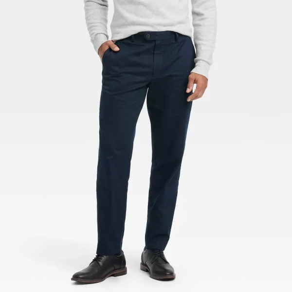 Men's Extended Tab Slim Fit Trousers