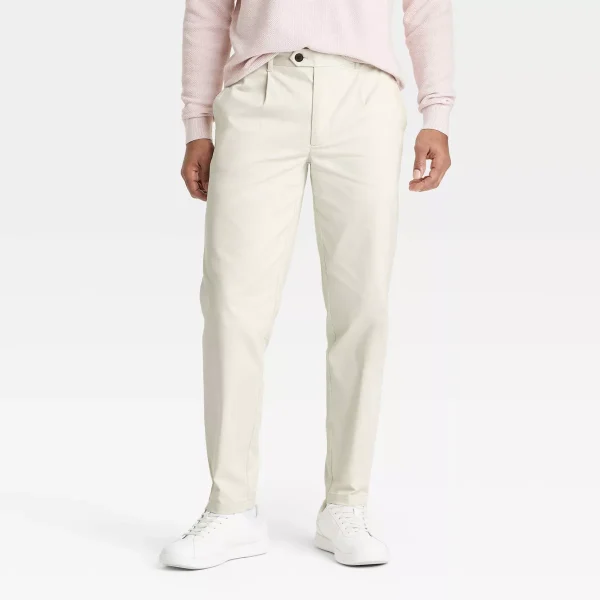 Men's Extended Tab Pleated Dress Trousers