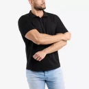 Men's Short Sleeve New Rib Polo t shirts,new tshirt